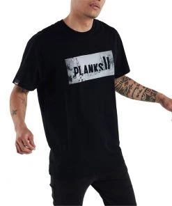 Planks Classic Organic T-Shirt -Deals RVCA Store planks classic organic t shirt 4