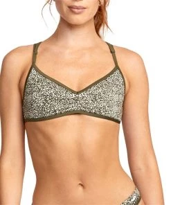 RVCA Blocked Bralette Bikini Top - Women's