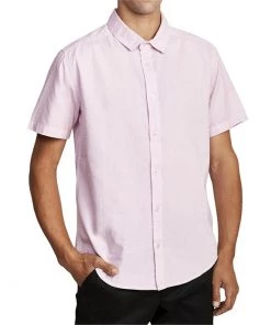 RVCA Crushed Short-Sleeve Shirt -Deals RVCA Store rvca crushed short sleeve shirt 4