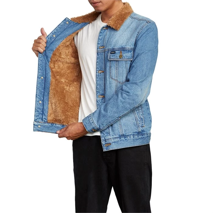 RVCA Daggers Denim Sherpa Jacket 5 RVCA Daggers Denim Sherpa Jacket - Image 3