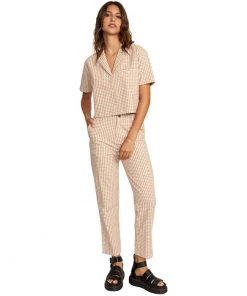 RVCA Gingham Weekend Pant - Women's -Deals RVCA Store rvca gingham weekend pant women s 2