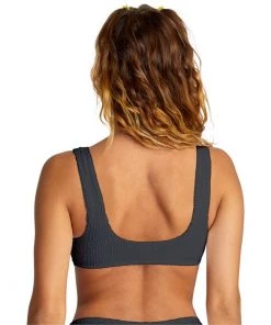RVCA Grooves Bralette Swim Top - Women's -Deals RVCA Store rvca grooves bralette swim top women s 3