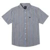 RVCA Harbor Stripe Short-Sleeve Shirt