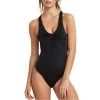 RVCA Solid Lace Front One-Piece Swimsuit - Women's