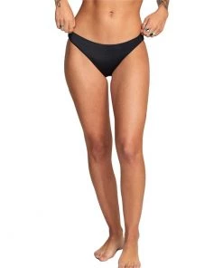 RVCA Solid Medium Bikini Bottoms - Women's -Deals RVCA Store rvca solid medium bikini bottoms women s 11