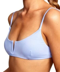RVCA Solid V-Wire Bralette Bikini Top - Women's -Deals RVCA Store rvca solid v wire bralette bikini top women s 8