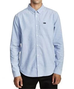 RVCA That'll Do Stretch Long-Sleeve Shirt