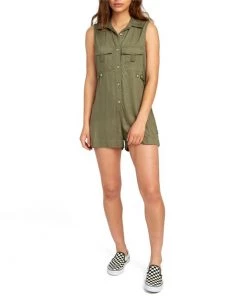 RVCA Watson Romper - Women's -Deals RVCA Store rvca watson romper women s 4